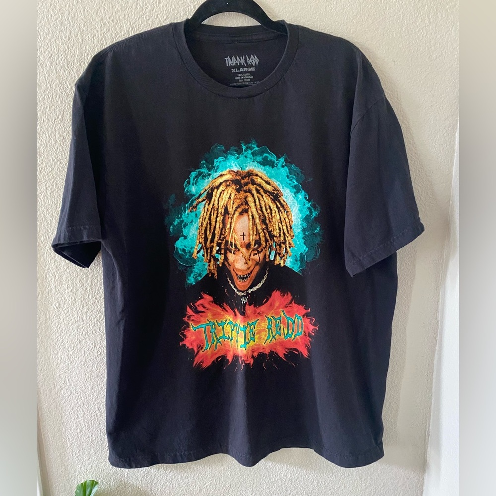 Trippie Redd 1400 black short sleeve xlarge t shirt